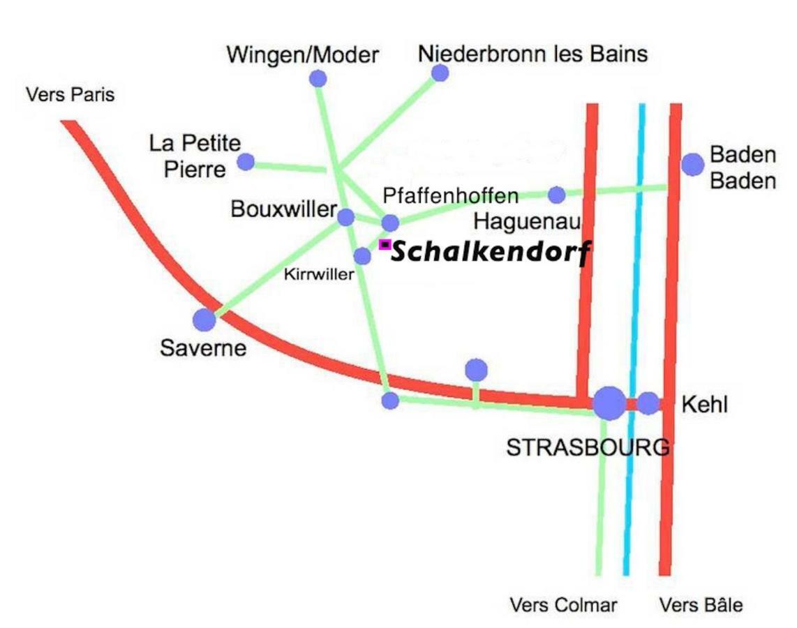 Le Gite Des Ecureuils Schalkendorf Екстериор снимка