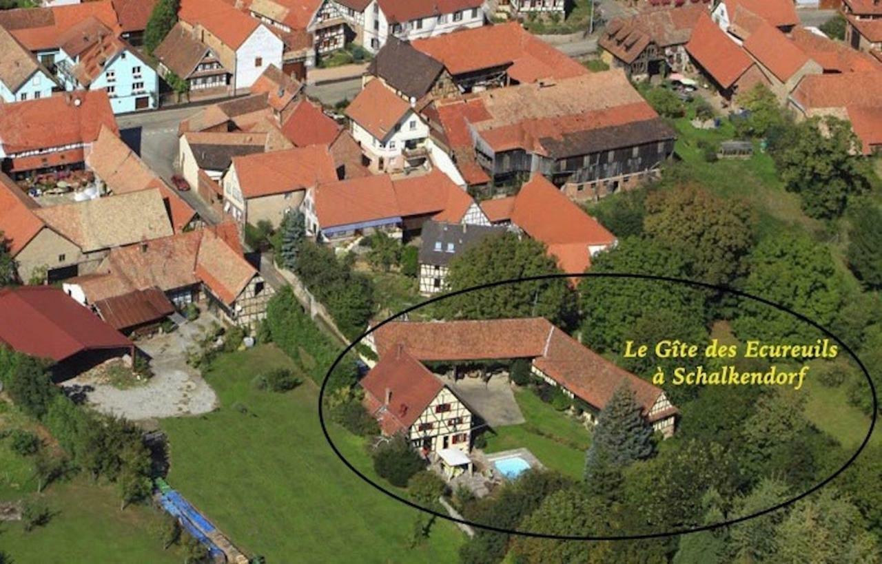 Le Gite Des Ecureuils Schalkendorf Екстериор снимка